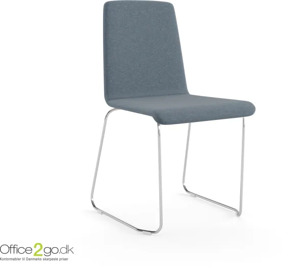 Moon stol - med slede - polstret