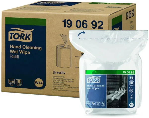 Tork Premium Wet Wipes påfyll håndserviett pk/58 ark